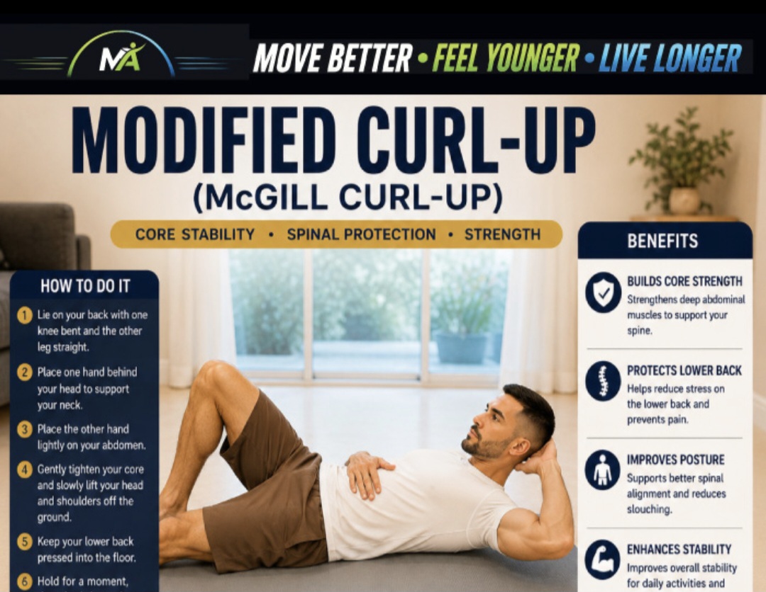MODIFIED CURL-UP