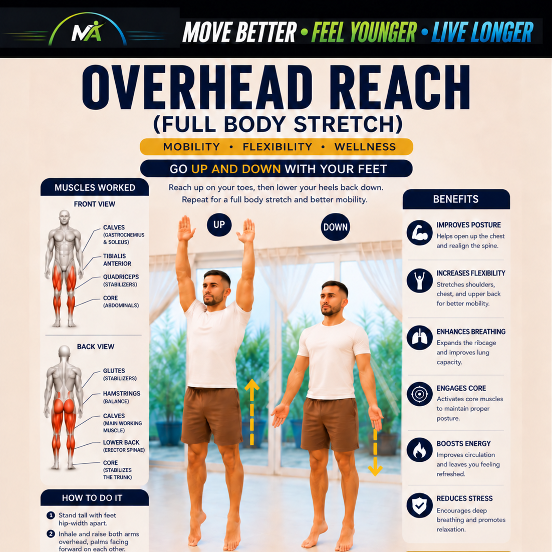 OVERHEAD REACH