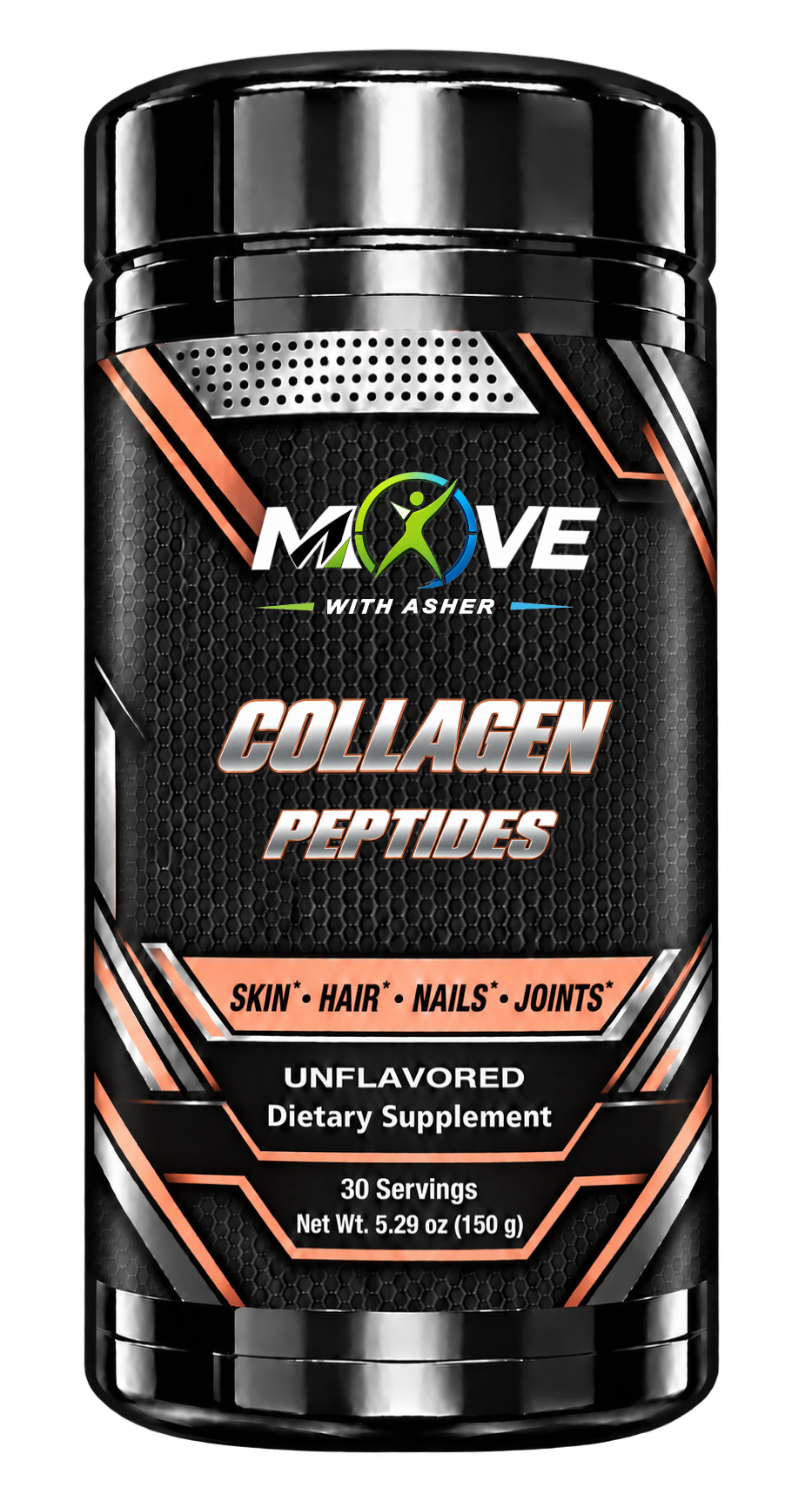 Move With Asher Collagen Peptides