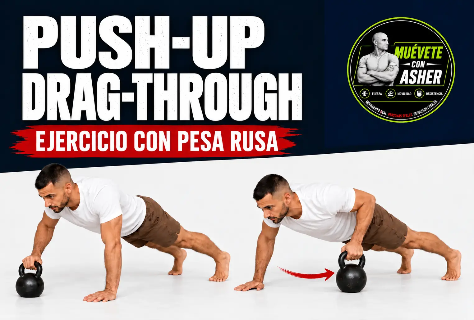 PUSH-UP DRAG-THROUGH