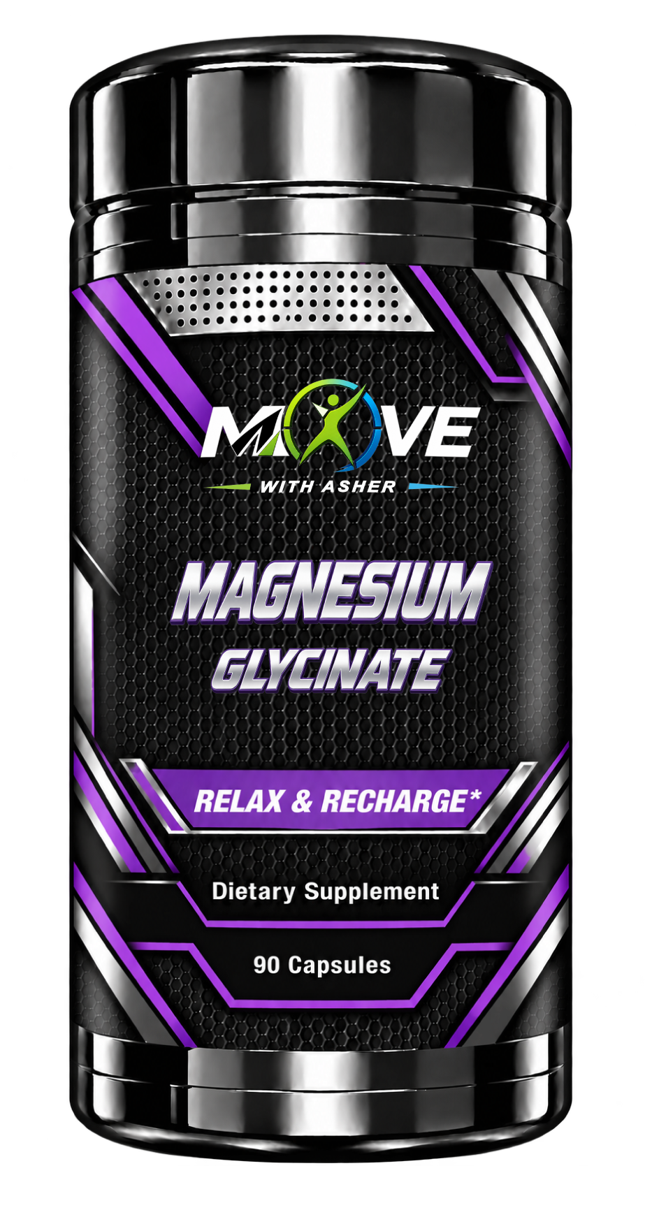 Move With Asher Magnesium Glycinate