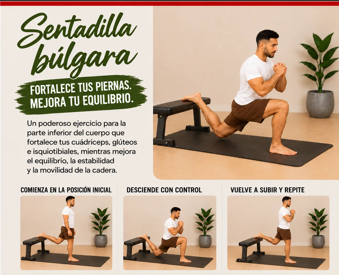 SENTADILLA BÚLGARA