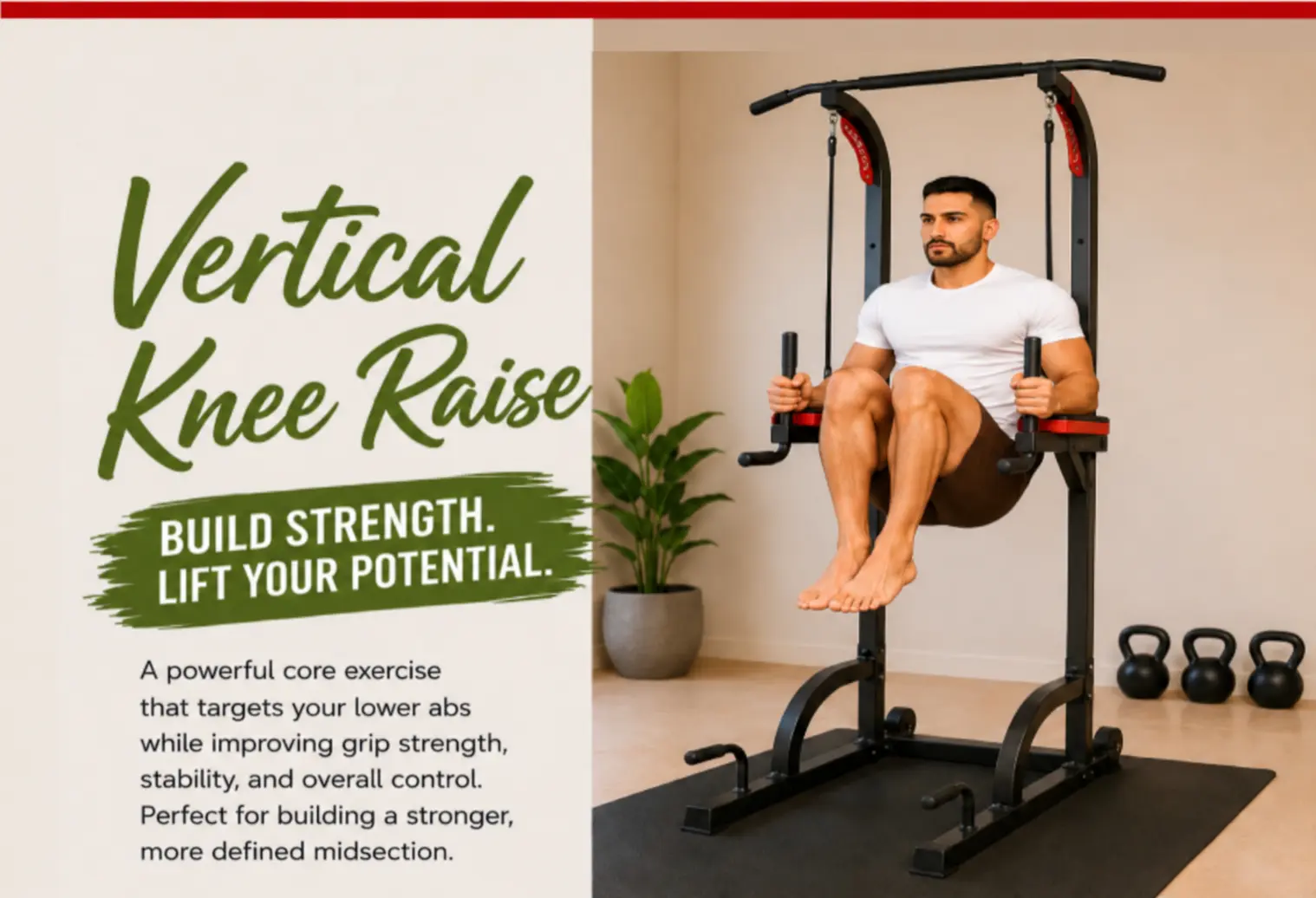VERTICAL KNEE RAISE