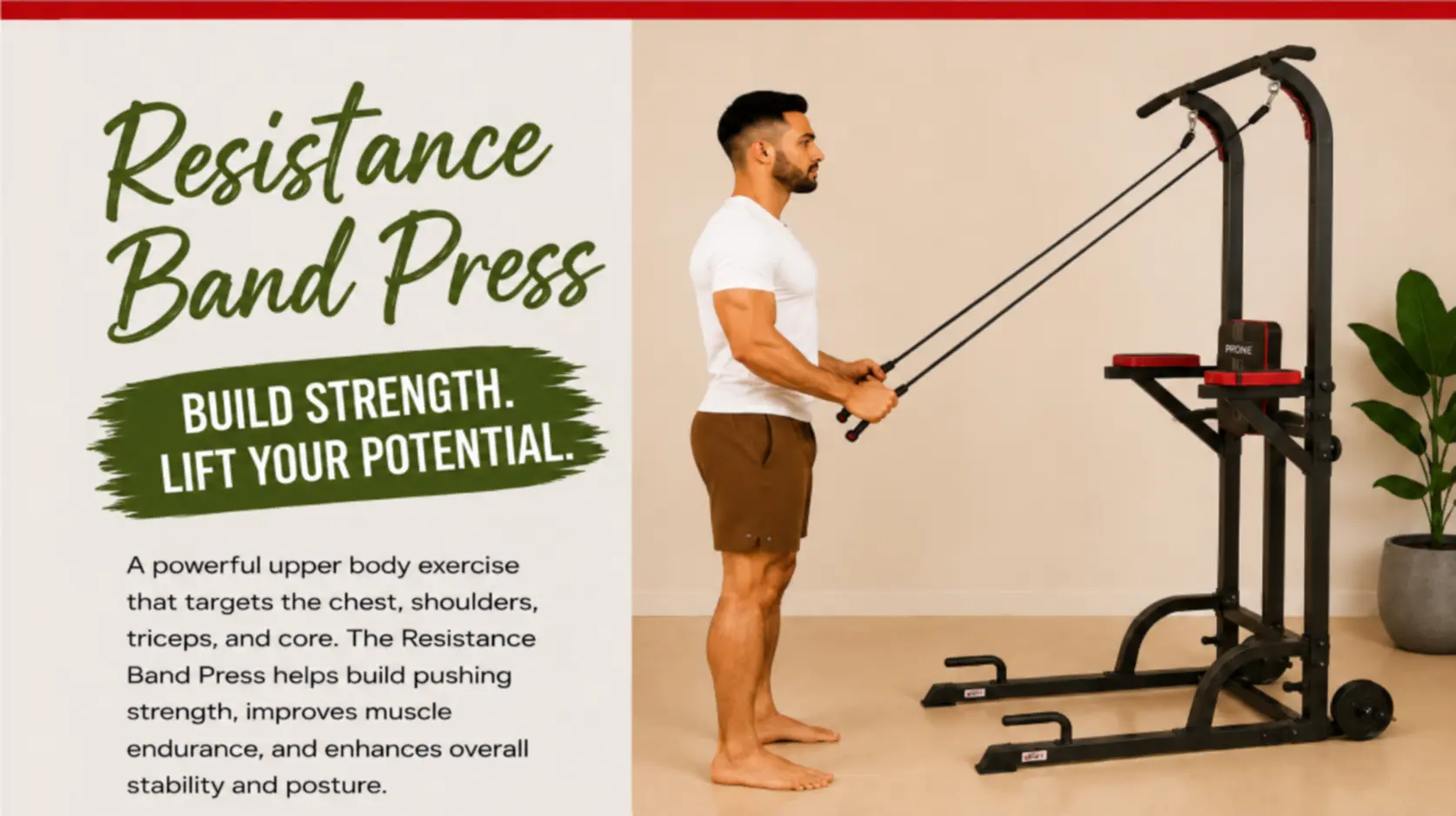 RESISTANCE BAND PRESS
