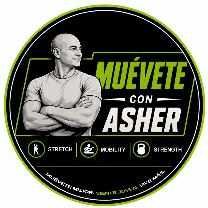 Logotipo de Muévete con Asher