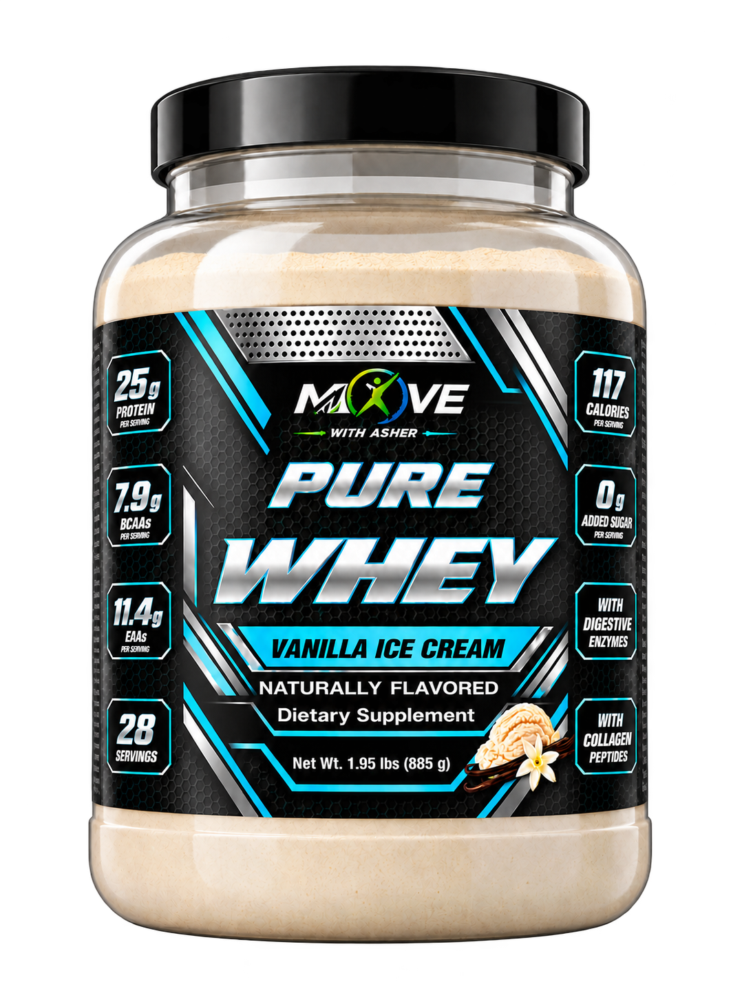 Move With Asher Pure Whey