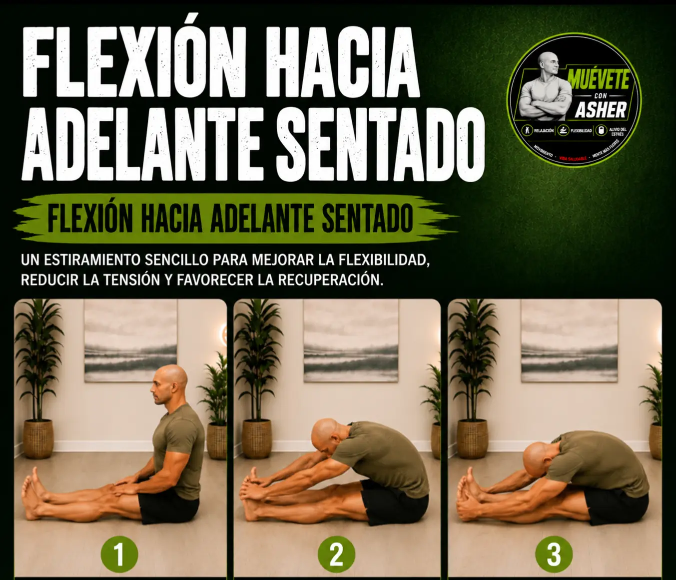 FLEXIÓN HACIA ADELANTE SENTADO