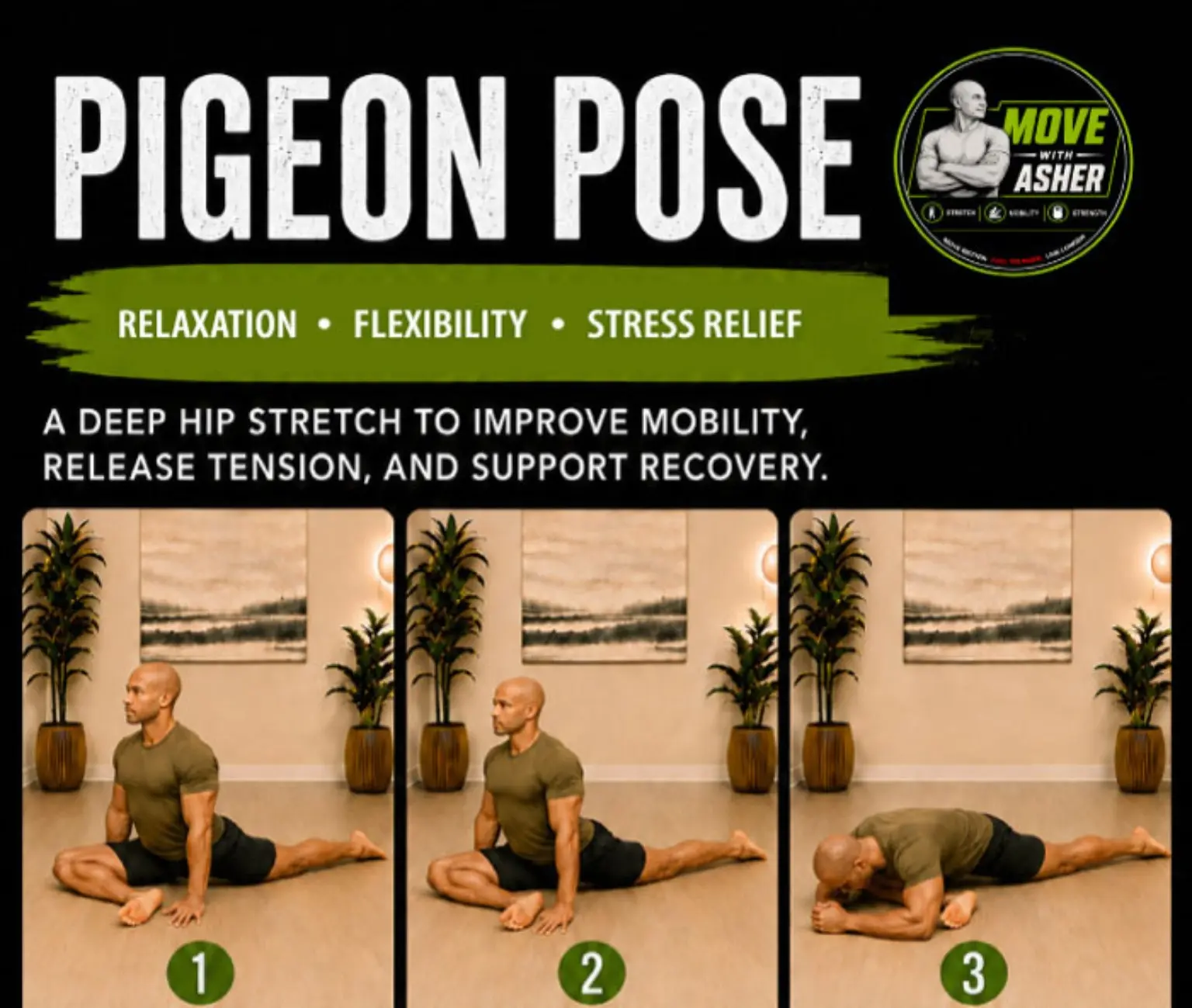 PIGEON POSE